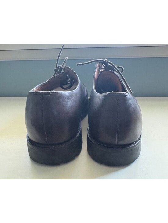 Polo Ralph Lauren Oxford Dress Shoes Brown Leather Preppy Lace Up Men\'s 13 D main image 5